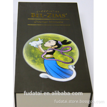 FDT custom New Year promotional gift moon cake chocolate small box